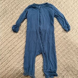 KicKee Pants Ruffle Zip Pajama